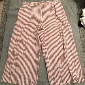 Striped beach pants